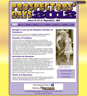 Prospector's Days Website